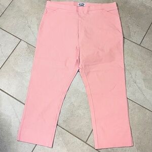 Pink capris